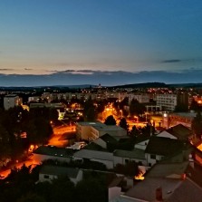 Pohled z věže k Zelené hoře – Noc kostelů. Foto: Kamila Dvořáková