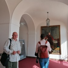 Muzejníci při prohlídce zámku. Foto: Kamila Dvořáková
