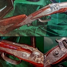 Lovecká kulovnice s perkusním zámkem. Foto: Kamila Dvořáková