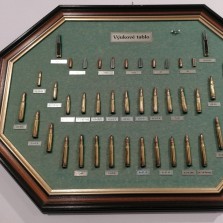 Výukové tablo a detaily současného loveckého střeliva. Foto: Kamila Dvořáková