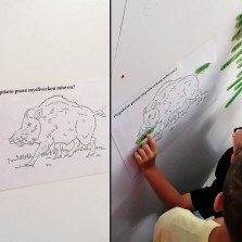 Zkoušení ze znalosti myslivecké mluvy. Foto: Kamila Dvořáková