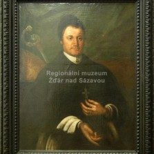 Simone Gionima: Opat Václav Vejmluva (1. polovina 18. století).