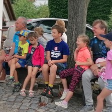 Vyprávění o bydlení na tvrzi je poučné i zábavné.  Foto: Jarmila Krejčová