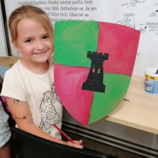 Radost z povedeného erbu. Foto: Kamila Dvořáková