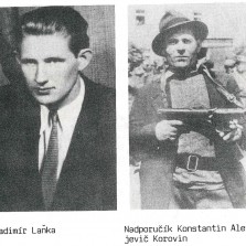 45 Korovin, bývalý zajatec, který působil jako velitel partyzánů na Holicku, formálně podléhal Brigádě M. Jana Husa.