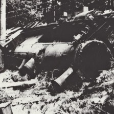 50 Sabotáž z konce března 1945 u Malého lesa.