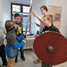 Program věnovaný rytířům. Foto: Kamila Dvořáková