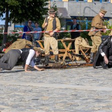 Dříve jásající "Žďáráci" prchají. Foto: Milan Šustr