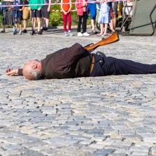 Oběť přestřelky. Foto: Milan Šustr