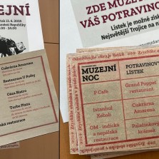 Muzejní "potravinové lístky". Foto: Martina Schutová