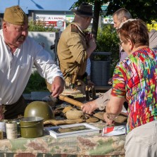 Rudoarmějec v akci. Foto: Milan Šustr