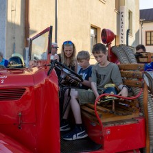 Hasičský vůz Praga 1941. Foto: Milan Šustr