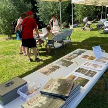 Stánek Regionálního muzea na Dni Žďáru. Foto: Marie Dobrovolná