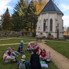 Vyprávění o osobnosti nejstaršího žďárského kronikáře Jindřicha Řezbáře. Foto: Martina Schutová