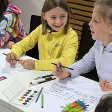 Děti práce baví. Foto: Martina Schutová