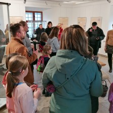 Kulturní laboratoř na vernisáži výstavy Svět středověkých her v Regionálním muzeu. Foto: Kamila Dvořáková