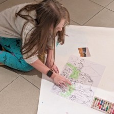 Tvoříme. Foto: Martina Schutová