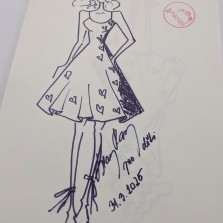 Věnování dětem od paní Beaty Rajské.  Foto: Martina Schutová