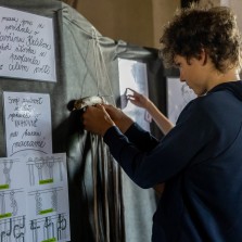 Připomenutí osobnosti Vavřína Krčila, vynálezce tašky síťovky. Foto: Milan Šustr