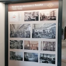 Rouskova továrna v letech 1920 až 1930. Foto: Kamila Dvořáková