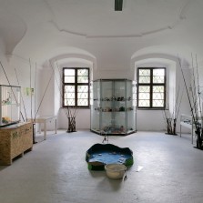 Místnost věnovaná rybářským výrobkům. Foto: Kamila Dvořáková