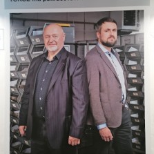 Otec a syn Chládkovi, současní majitelé firmy TOKOZ. Foto: Kamila Dvořáková