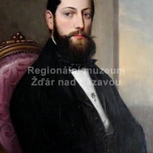 Anton Johann Ferenz: Portrét muže, 1849. Foto: Kamila Dvořáková
