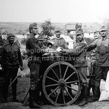 Kuchyně XX. pochodového praporu (Halič, 1916). Foto: Antonín Kurka