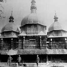 Řecko-katolický kostel (Žukov, červenec 1917). Foto: Antonín Kurka