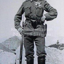 Bezejmenný voják (ital. fronta, květen 1918).  Foto: Antonín Kurka