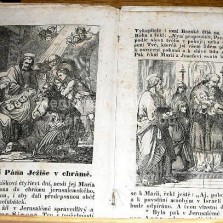 Kniha o životě Ježíše Krista z 19. století. Foto: Kamila Dvořáková