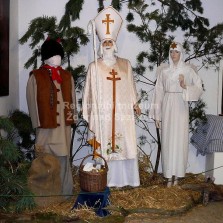 Mikuláš, čert a anděl. Foto: Kamila Dvořáková