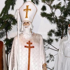 Detail - Mikuláš s doprovodem. Foto: Kamila Dvořáková