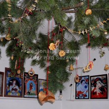 Tradiční vánoční výzdoba. Foto: Kamila Dvořáková