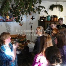 Výklad o štědrovečerní večeři. Foto: Kateřina Omesová