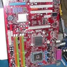 Detail - základní deska PC. Foto: Kamila Dvořáková