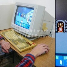 Student v akci. Foto: Kamila Dvořáková