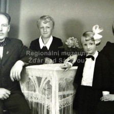 Rodina Moučkových - 1. republika. Foto: archiv RM