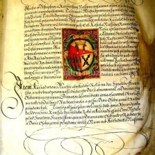 Privilegium z roku 1607. Foto: Kamila Dvořáková