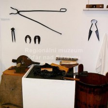 V kovárně. Foto: Kamila Dvořáková