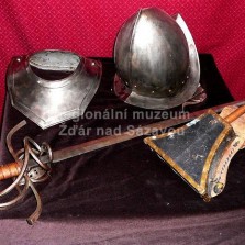 Zbroj z počátku 17. století (kopie). Foto: Kamila Dvořáková