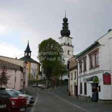 Pohled na věž z Havlíčkova náměstí. Foto: Kamila Dvořáková