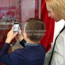 Focení detailů vojáčků. Foto: Kamila Dvořáková