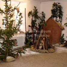 První místnost - vánoční čas v dávných pohanských dobách. Foto: Kamila Dvořáková
