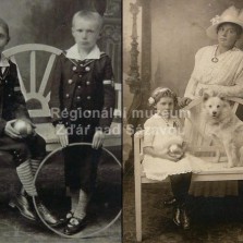 Děti před sto lety. Foto: archiv RM