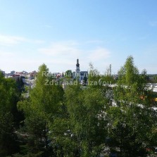 Centrum Žďáru nad Sázavou s kostelem sv. Prokopa. Foto: Kamila Dvořáková