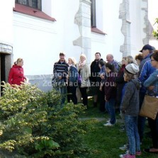Návštěvníci u vstupu do věže. Foto: Kamila Dvořáková