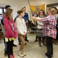 ZŠ Polnička na výstavě Flambergu. Foto: Kateřina Omesová