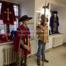 Mušketýr a halapartník - pěchota třicetileté války. Foto: Kateřina Omesová