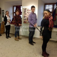 Výcvik šermířů. Foto: Kamila Dvořáková